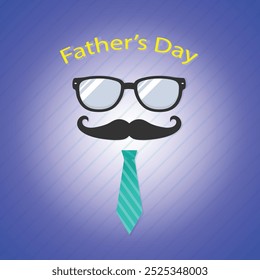 Fathers Day Design celebration card