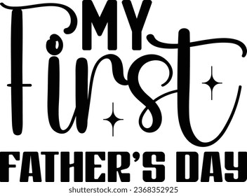 Father's day design and eps file