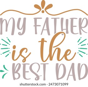 fathers day design. happy fathers day