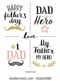 Fathers day design. Happy Fathers Day Typographical Background. Happy Fathers day. Fathers day card. Fathers day art.