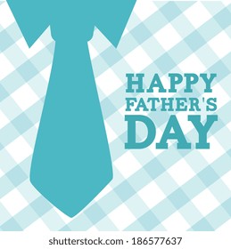 Fathers day design over white background, vector illustration