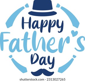 Father's Day design in vector