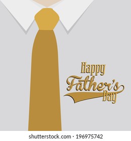 Fathers day design, vector illustration