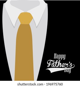 Fathers day design, vector illustration