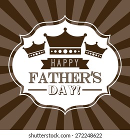 fathers day design, vector illustration eps10 graphic 
