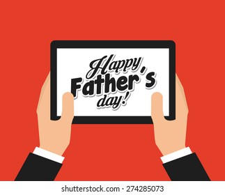 fathers day design, vector illustration eps10 graphic 