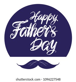 fathers day, family celebration, calligraphic text, emblem sign, hand drawn vector illustration sketch