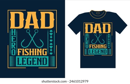 Father's Day Fishing T-Shirt Designs