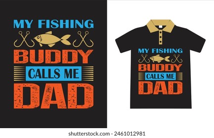 Father's Day Fishing T-Shirt Designs