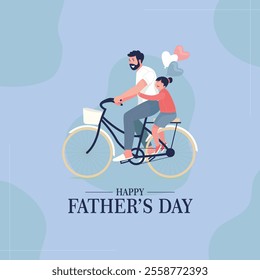 Fathers day flyer . Happy Fathers Day