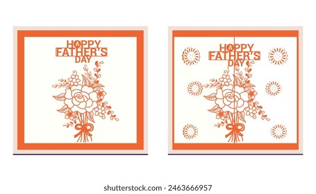 Father's Day gift card with text.