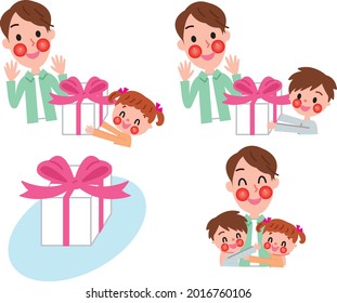 Father's Day gift material set 