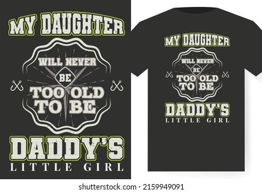 Father's day gift t-shirt. Dad the man the myth the legend Funny quotes. T-shirt Design template