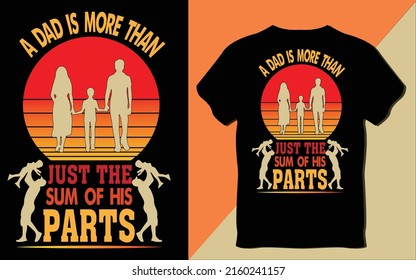 Father's day gift t-shirt, Vector graphic, Daddy T-shirt design-father's day t-shirts design, father's day t-shirt design