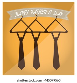 Father's day graphic design, Vector illustration
