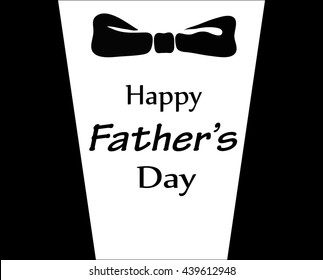 Father's day Greeting Card Concept. Vector Illustration