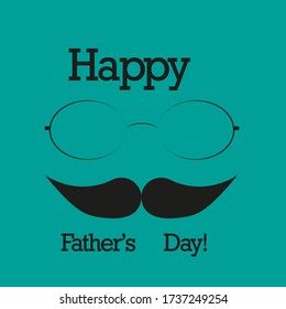 Father's Day Greeting Card Design 