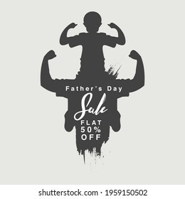 father's day greeting card super dad