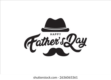 Father's Day Greeting Card Template – Modern Vector Design for Celebration Banners