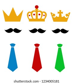 father's day greeting template vector illustration