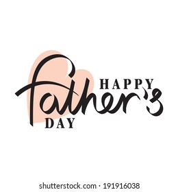 fathers day hand lettering handmade calligraphy