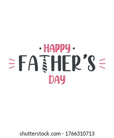 Father's Day - Happy Father's Day - Father's Day Congratulation - Shout - Template for Greeting Card, Poster, Instagram, and other Social Media