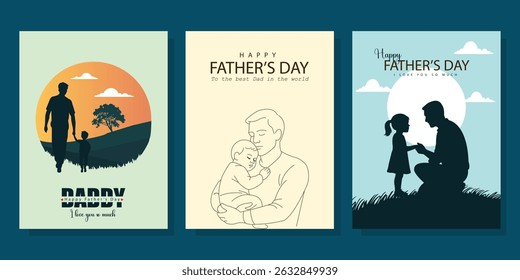 Father's Day, Happy Father's Day, Father's Day Special, vector doodle line art, Celebrate Father's Day.