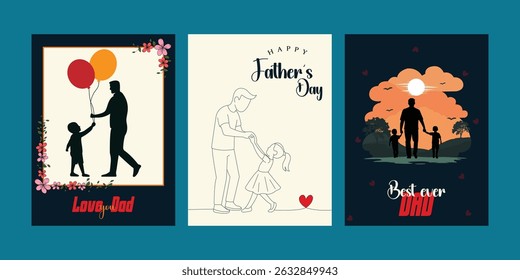 Father's Day, Happy Father's Day, Father's Day Special, vector doodle line art, Celebrate Father's Day.