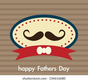 Fathers Day Icons and Cards ( Concepts) Vector illustration