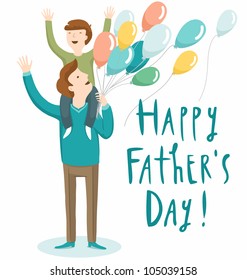 Father's Day illustration