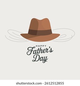 Father's Day International. Happy Father’s Day Calligraphy greeting card. Vector illustration. banner, poster, flyer, clip art, graphic. Happy Father's Day Post design, holiday wishes.