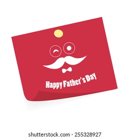 Father's Day label