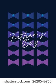 Fathers Day layout featuring a classic tie design, symbolizing dad's style and elegance. Perfect for creating memorable greeting cards, posters, and digital celebrations.