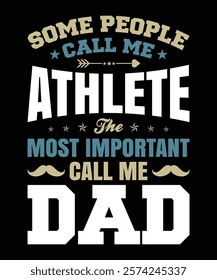 Father's Day lettering varieties professions design for poster and t-shirt design. EPS-10.