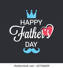 fathers day logo background