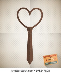 Father's day love tie