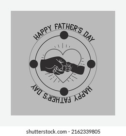 fathers day love vector t-shirt