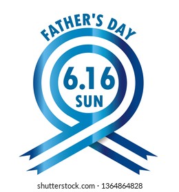 Father's Day Mark Icon Design