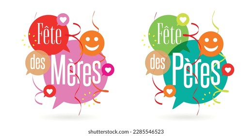 Father's Day, Mother's Day in French language