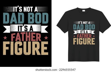 Father's day motivational quote hero dad t-shirt design. Father day gift illustration. hero dad, crown, wings and hearts. . Ready for Print t-shirt, card, poster, gift,  textile, blouse, black.