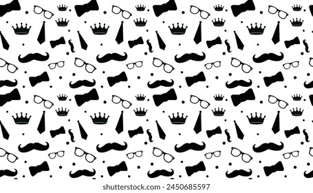 Father's Day pattern design dad vector pattern vector design