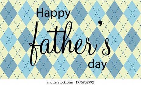 father's day pattern vector lettering