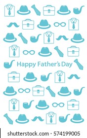 Father's Day postcard