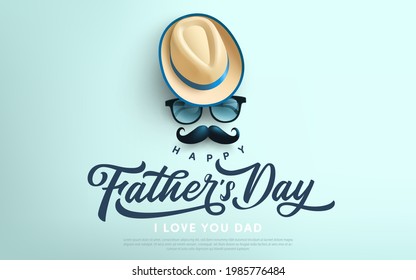 Father Hat Vector Hd PNG Images, Fathers Day Graphic With Vector Hat, Hat,  Vector, Father PNG Image For Free Download