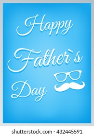 Father`s Day Poster. Father`s Day greeting card