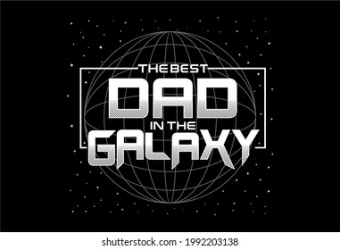 vector gráfico de diseño de camiseta de la cita del día del padre 