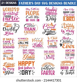 Father's day Quotes SVG Designs Bundle. Father's day quotes SVG cut files bundle, Father's day  quotes t shirt designs bundle ,cut files, eps files, S V G bundle svg