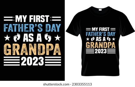 
 Fathers day quotes t-shirt design, Father's day typography t-shirt dad funny design vintage vector