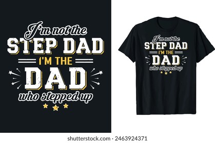 Father's Day quotes t-shirt design, Dad t shirt design, happy Father's day t shirt, father daughter, Typography t-shirt, mug design template, gift for dad. papa's t-shirt design, happy dad.