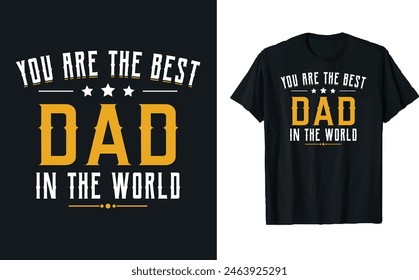 Father's Day quotes t-shirt design, Dad t shirt design, happy Father's day t shirt, father daughter, Typography t-shirt, mug design template, gift for dad. papa's t-shirt design, happy dad.